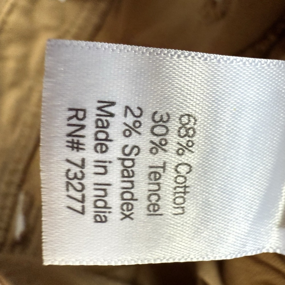 NEW SO Juniors Size XS Brown Tan Cargo Straight Madi Skirt Pockets Cotton NWT - Picture 10 of 11